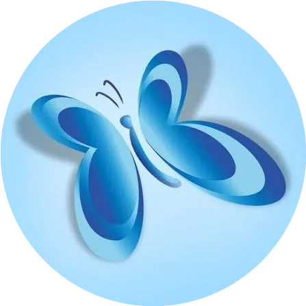 Borboleta azul, símbolo da Escola Eurípedes Barsanulfo